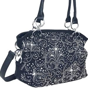 Bling purse double handle